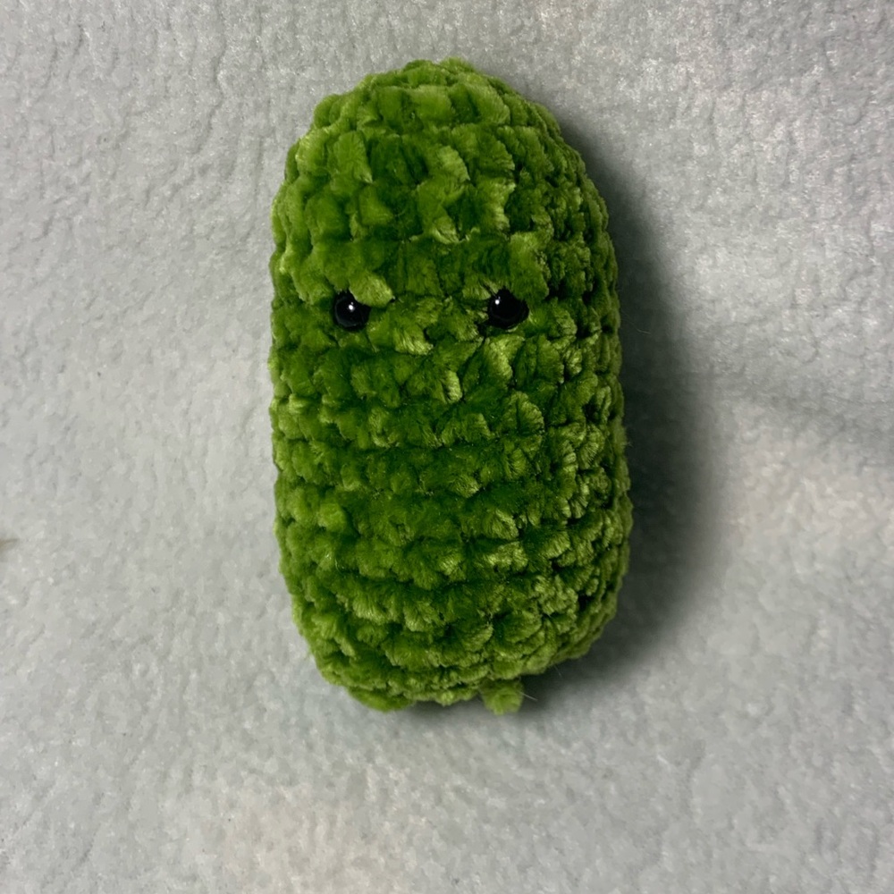 Light Green Crochet Pickle